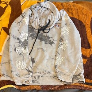 Lurking class grey hoodie size S